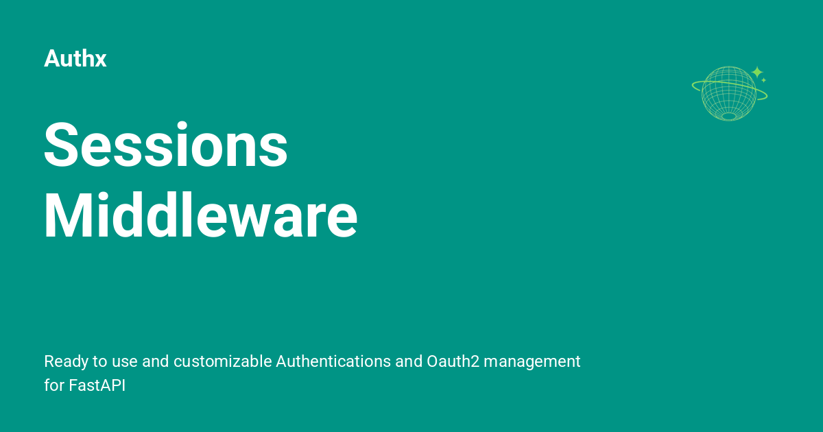 Sessions middleware authx